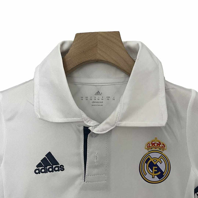 Retro Real Madrid Home Kids Kit 2016/2017 - Retro Shirt Stories
