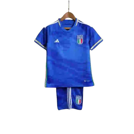 Italy Home Kids Kit 2023 - Retro Shirt Stories