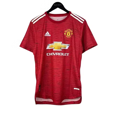 Manchester United Home Shirt 2020/2021 - Retro Shirt Stories