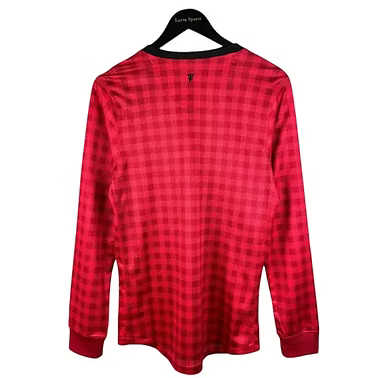 Retro Manchester United LS Home Shirt 2012/2013 - Retro Shirt Stories
