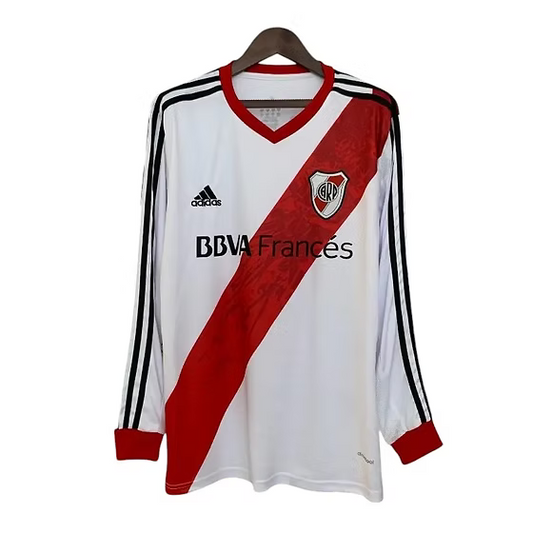 Retro River Plate LS Home Shirt 2013/2014 - Retro Shirt Stories