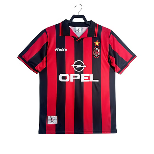 Retro AC Milan Home Shirt 1997/1998 - Retro Shirt Stories