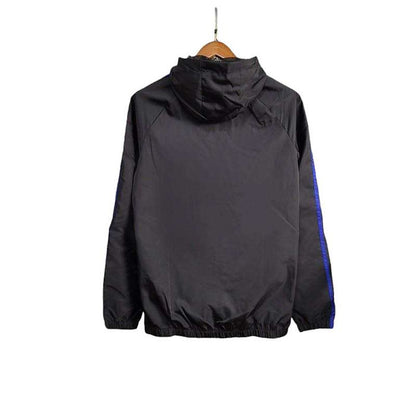 Real Madrid 2024/2025 Windbreaker Jacket Black - Retro Shirt Stories