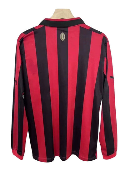 AC Milan LS Home Shirt 125th Anniversary edition - Retro Shirt Stories