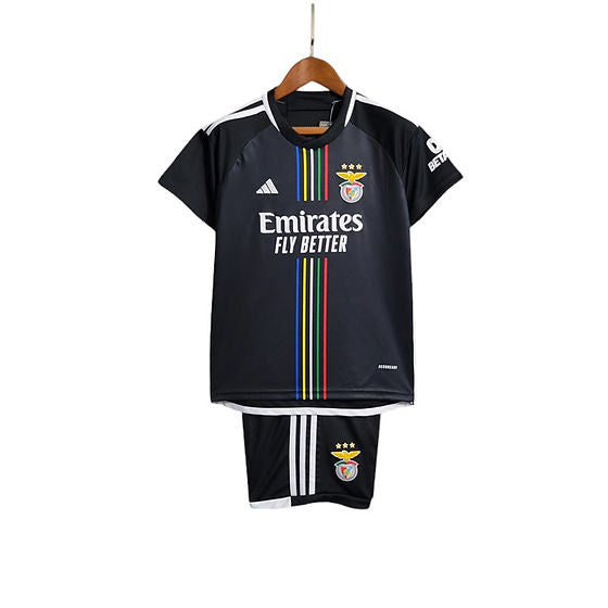 Benfica Away Kids Kit 2023/2024 - Retro Shirt Stories