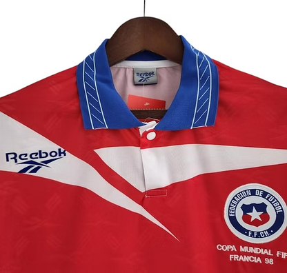 Retro Chile LS Home Shirt 1998 - Retro Shirt Stories