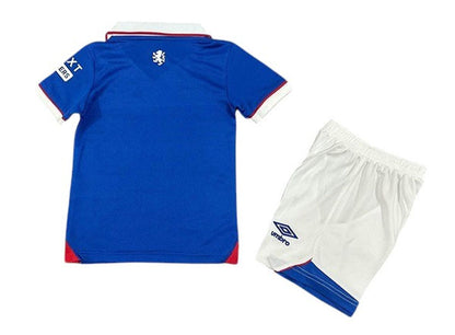 Rangers Home Kids Kit 2025/2026 - Retro Shirt Stories