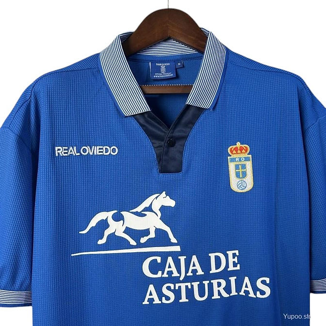 Retro Real Oviedo Home Shirt 1996/1997 - Retro Shirt Stories