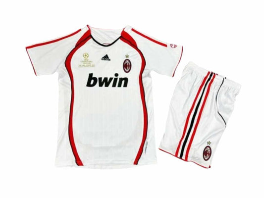 Retro AC Milan Away Kids Kit 2006/2007 - Retro Shirt Stories