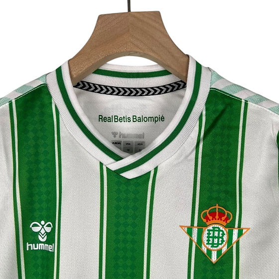 Real Betis Home Kids Kit 2023/2024 - Retro Shirt Stories