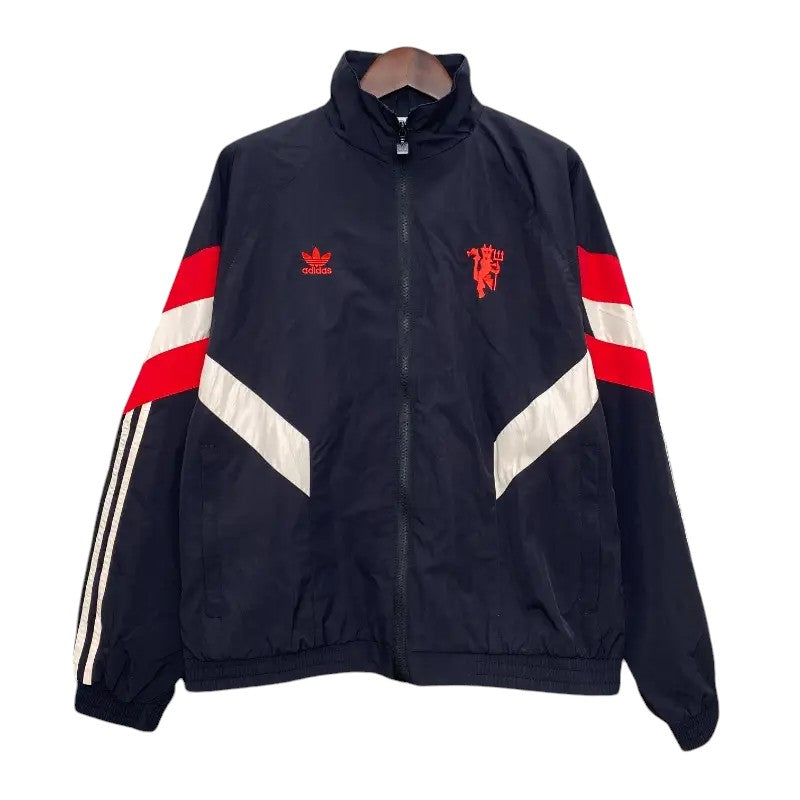 Manchester United Adidas Originals Jacket - Retro Shirt Stories
