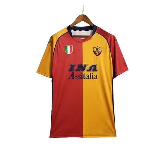 Retro Roma Home Shirt 2001/2002 - Retro Shirt Stories