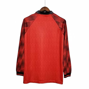 Retro Manchester United LS Home Shirt 1996/1998 - Retro Shirt Stories