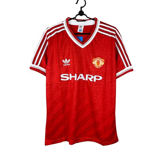 Retro Manchester United Home Shirt 1986/1987 - Retro Shirt Stories