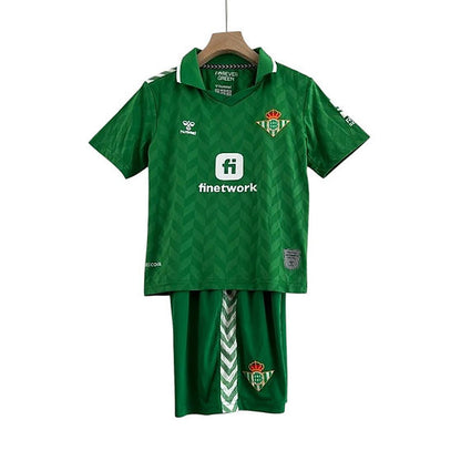 Real Betis Away Kids Kit 2023/2024 - Retro Shirt Stories