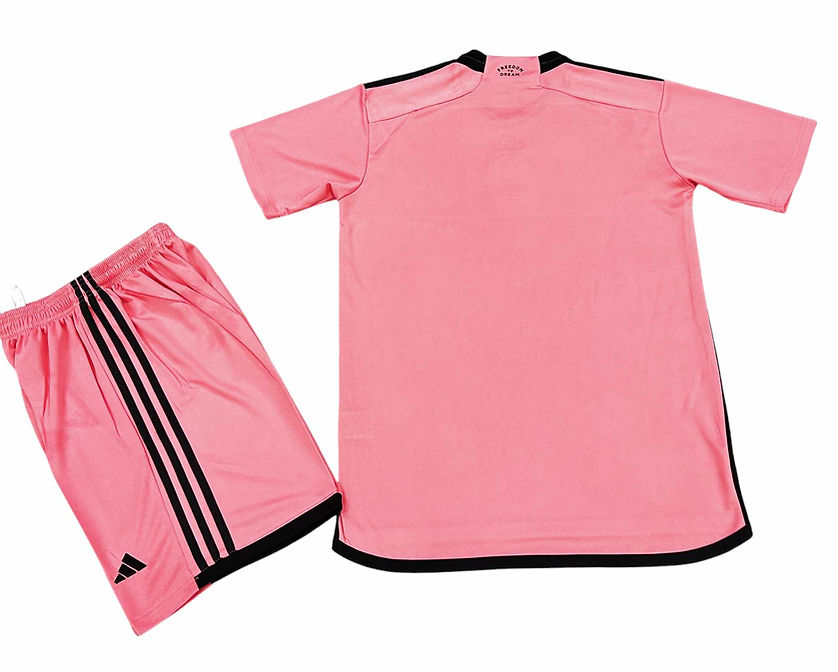 Inter Miami Home Kids Kit 2024/2025 - Retro Shirt Stories
