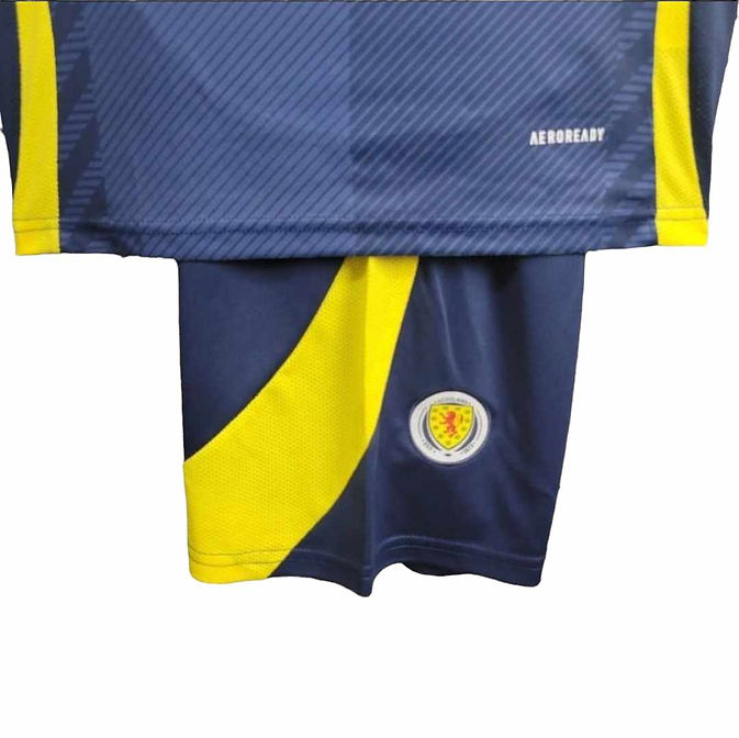 Scotland Home Kids Kit 2024 - Retro Shirt Stories