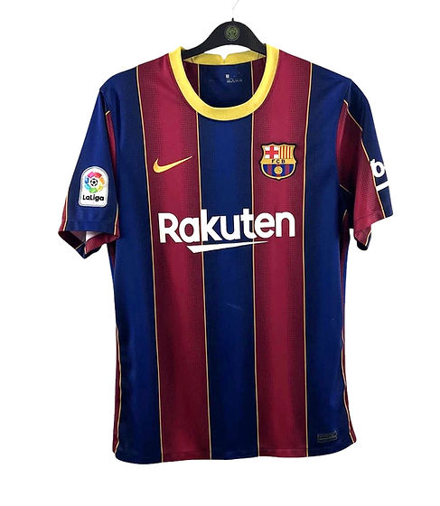 Barcelona Home Shirt 2020/2021 - Retro Shirt Stories