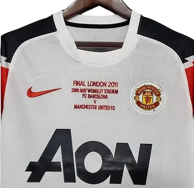 Retro Manchester United Away CL Final Shirt 2010/2011 - Retro Shirt Stories