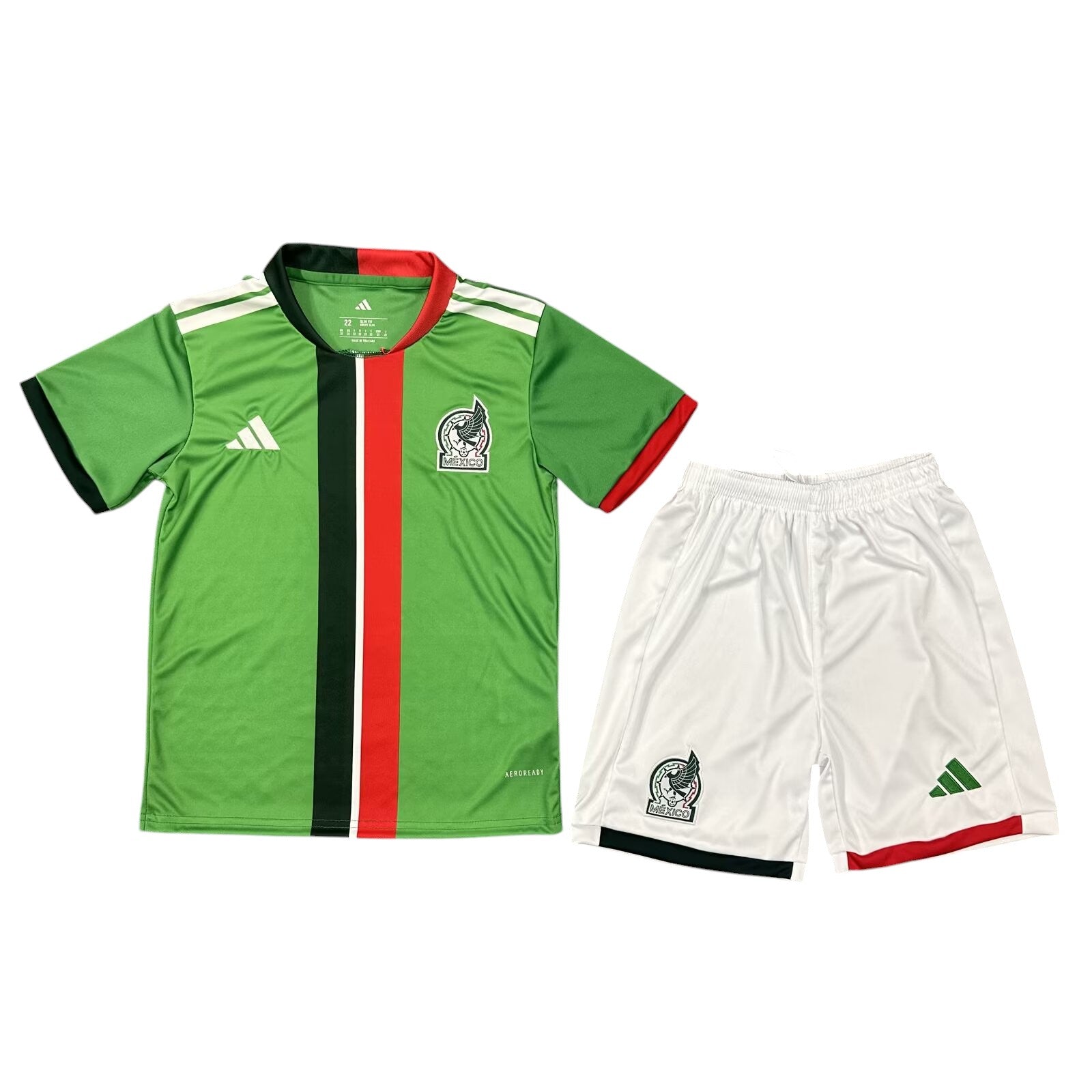 Mexico Home Kids Kit 2025 - Retro Shirt Stories