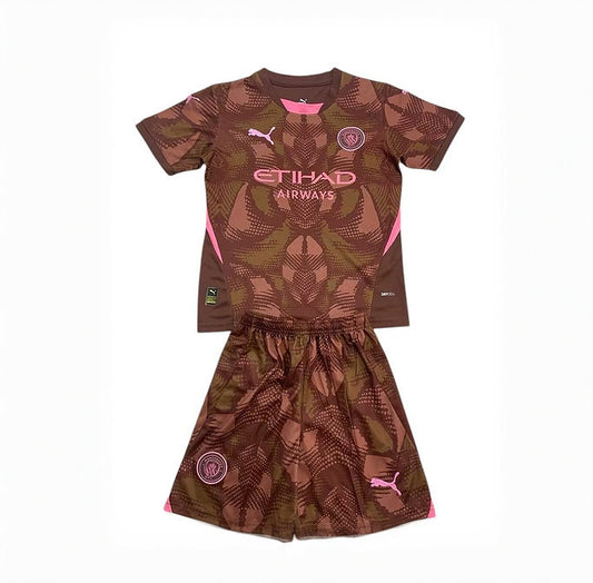 Manchester City GK Kids Kit 2024/2025 - Retro Shirt Stories