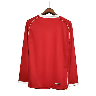 Retro Manchester United LS Home Shirt 2006/2007 - Retro Shirt Stories