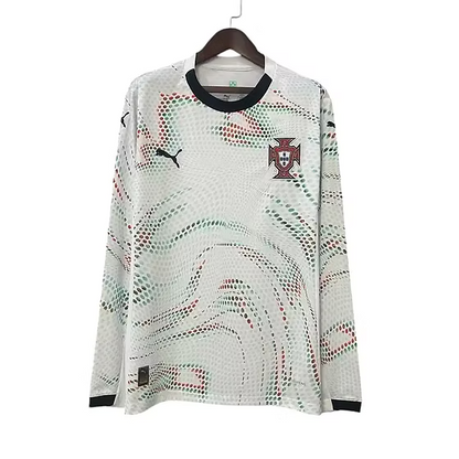 Portugal LS Away Shirt 2025 - Retro Shirt Stories