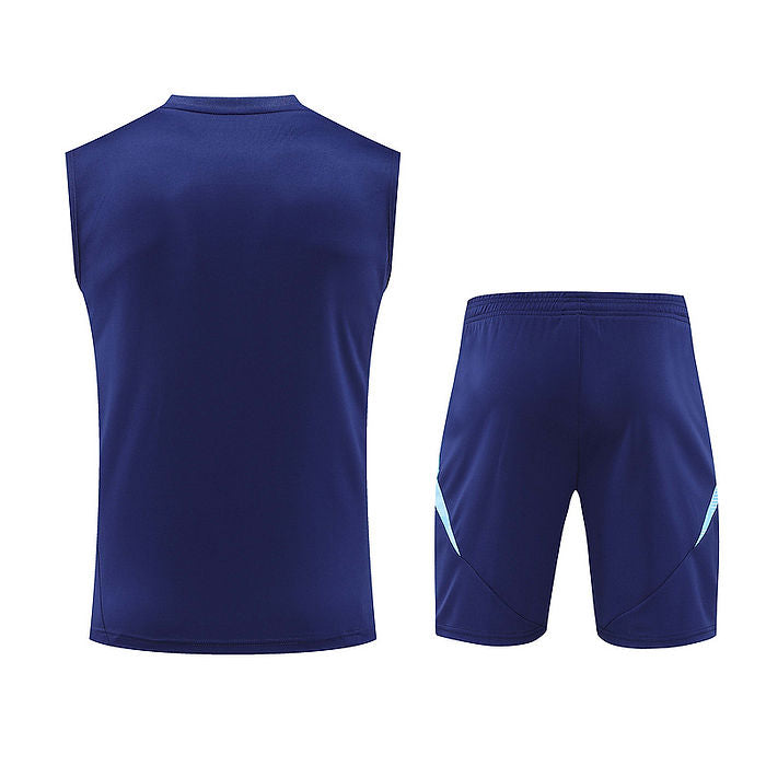 Arsenal 2024/2025 Training Vest Kit Blue - Retro Shirt Stories