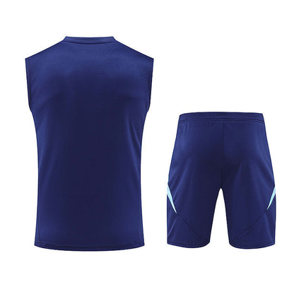 Arsenal 2024/2025 Training Vest Kit Blue - Retro Shirt Stories