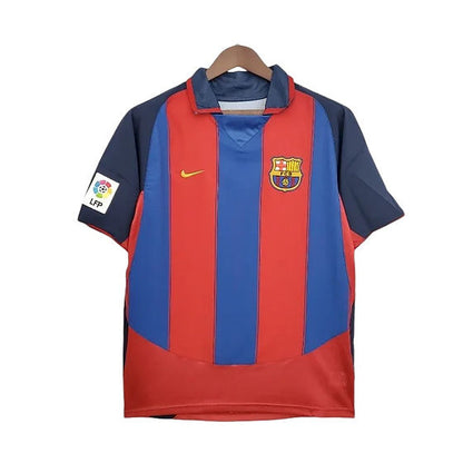 Retro Barcelona Home Shirt 2003/2004 - Retro Shirt Stories