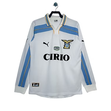 Retro Lazio LS Away Shirt 1999/2000 - Retro Shirt Stories