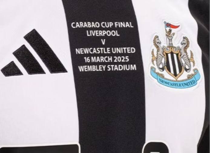 Newcastle Home Shirt 2024/2025 Carabao Cup Final Winners 25 Edition - Retro Shirt Stories