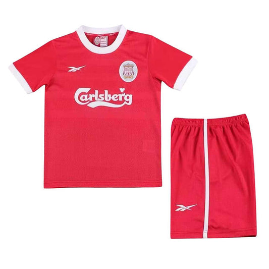 Retro Liverpool Home Kids Kit 1997/1998 - Retro Shirt Stories