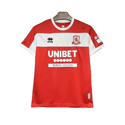 Middlesbrough Home Shirt 2024/2025 - Retro Shirt Stories