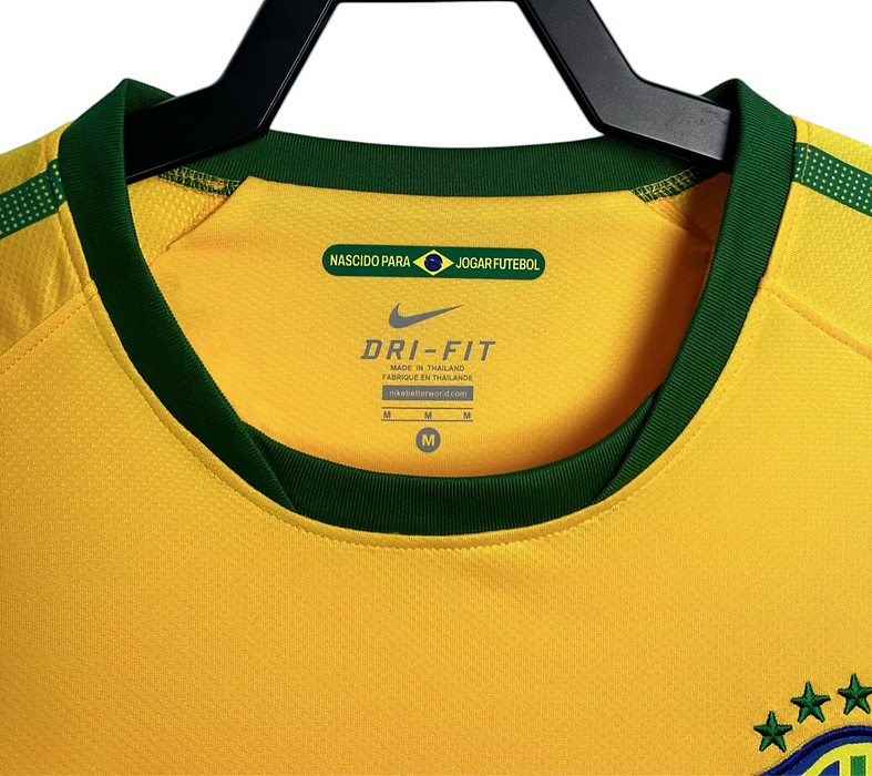 Retro Brazil Home Shirt 2010 - Retro Shirt Stories