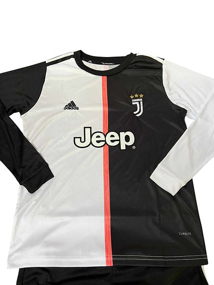 Juventus LS Home Kids Kit 2019/2020 - Retro Shirt Stories