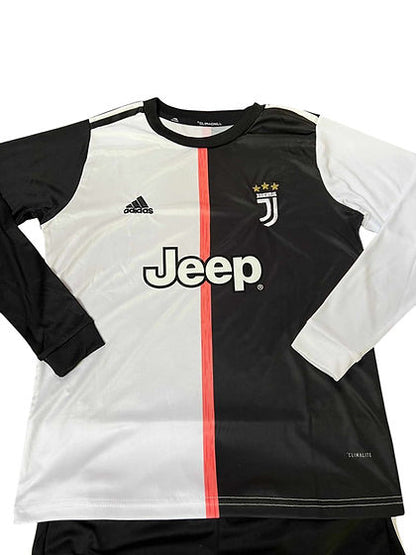 Juventus LS Home Kids Kit 2019/2020 - Retro Shirt Stories