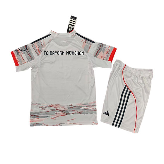 Bayern Munich Away Kids Kit 2025/2026 - Retro Shirt Stories