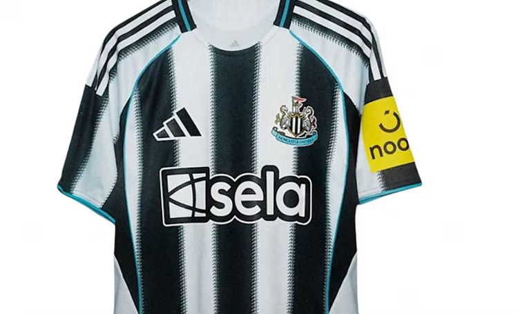 Newcastle Home Shirt 2025/2026 - Retro Shirt Stories