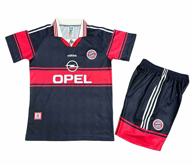 Retro Bayern Munich Away Kids Kit 1997/1999 - Retro Shirt Stories