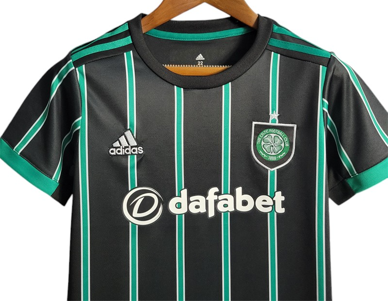 Celtic Away Kids Kit 2022/2023 - Retro Shirt Stories