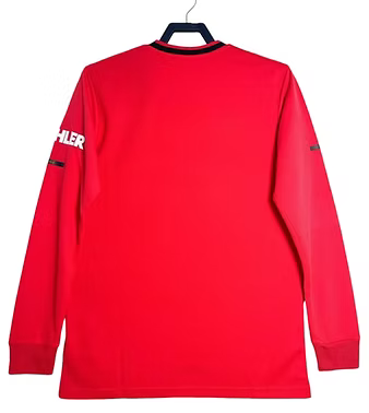 Retro Manchester United LS Home Shirt 2019/2020 - Retro Shirt Stories