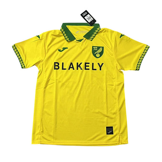 Norwich City Home Shirt 2025/2026 - Retro Shirt Stories