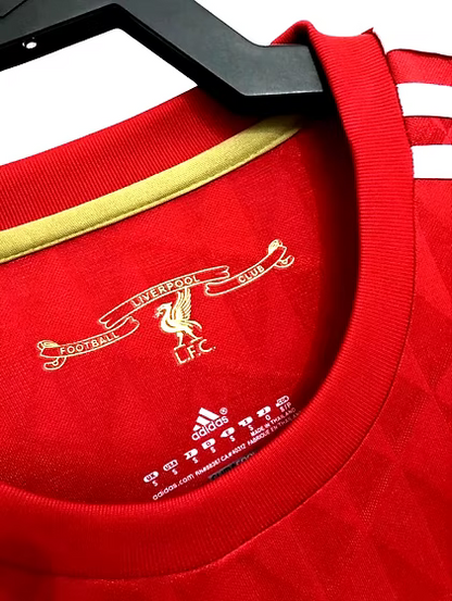 Retro Liverpool LS Home Shirt 2010/2011 - Retro Shirt Stories