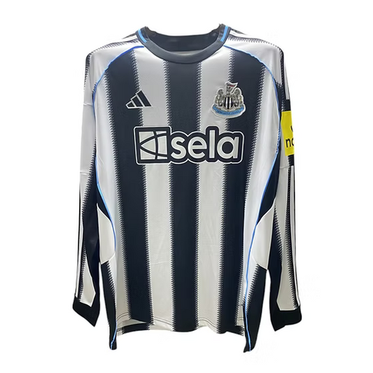 Newcastle LS Home Shirt 2025/2026 - Retro Shirt Stories