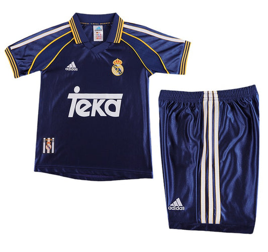 Retro Real Madrid Away Kids Kit 1998/1999 - Retro Shirt Stories