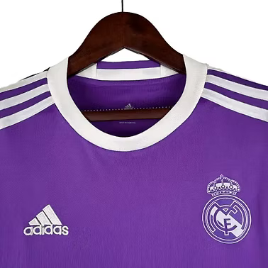 Retro Real Madrid Away LS Shirt 2016/2017 - Retro Shirt Stories