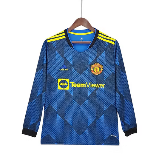 Manchester United LS 3rd Shirt 2021/2022 - Retro Shirt Stories
