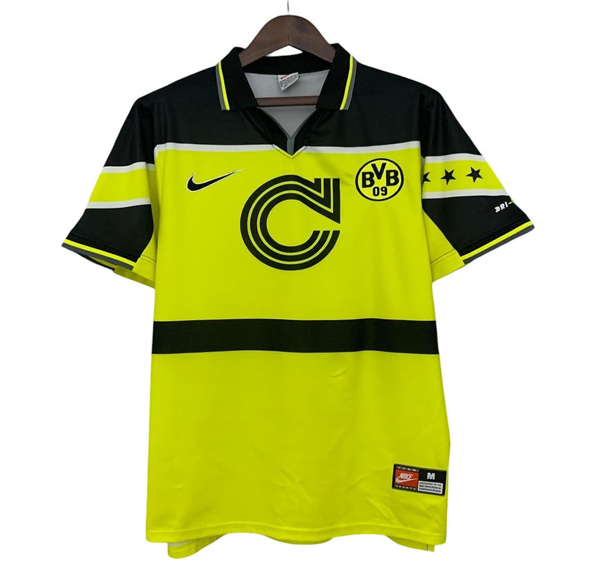 Retro Borussia Dortmund CL Final Shirt 1997 - Retro Shirt Stories