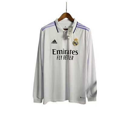Real Madrid LS Home Shirt 2022/2023 - Retro Shirt Stories